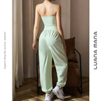 Mana Muse sexy sling yoga suit jumpsuit setup 2495