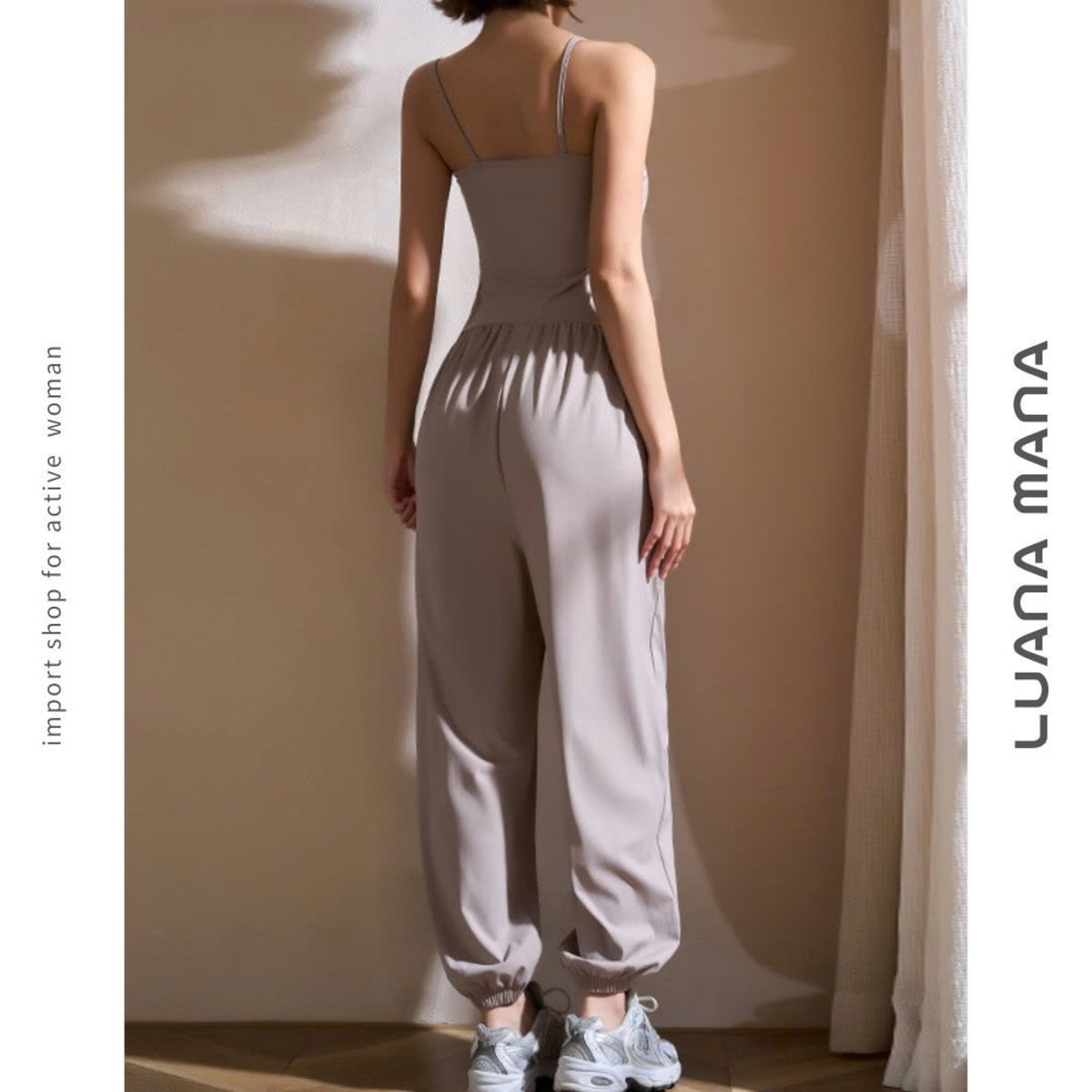 Mana Muse sexy sling yoga suit jumpsuit setup 2495