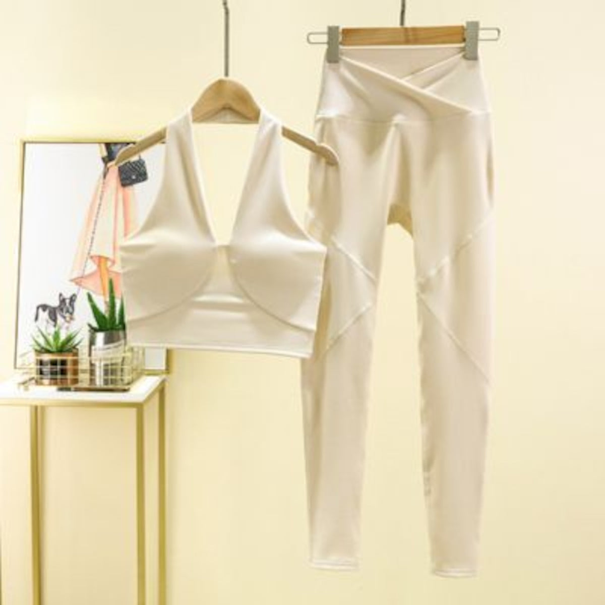 Mana Muse halter neck yoga set up 2517