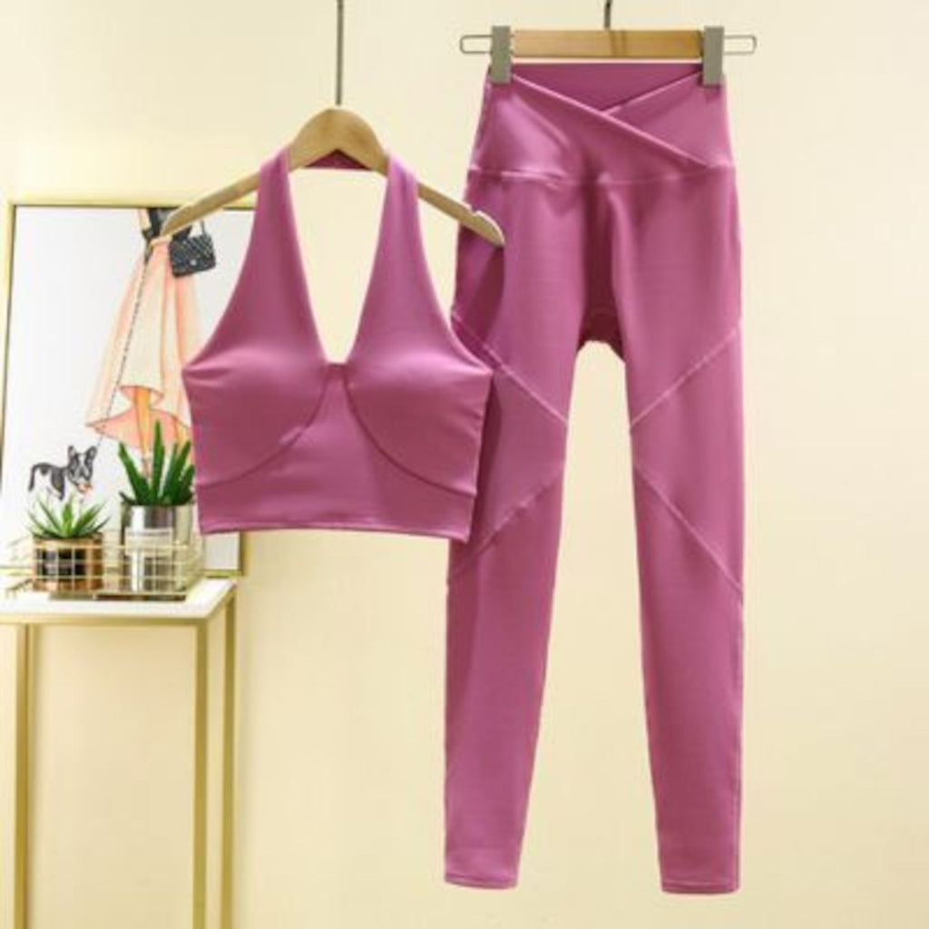 Mana Muse halter neck yoga set up 2517