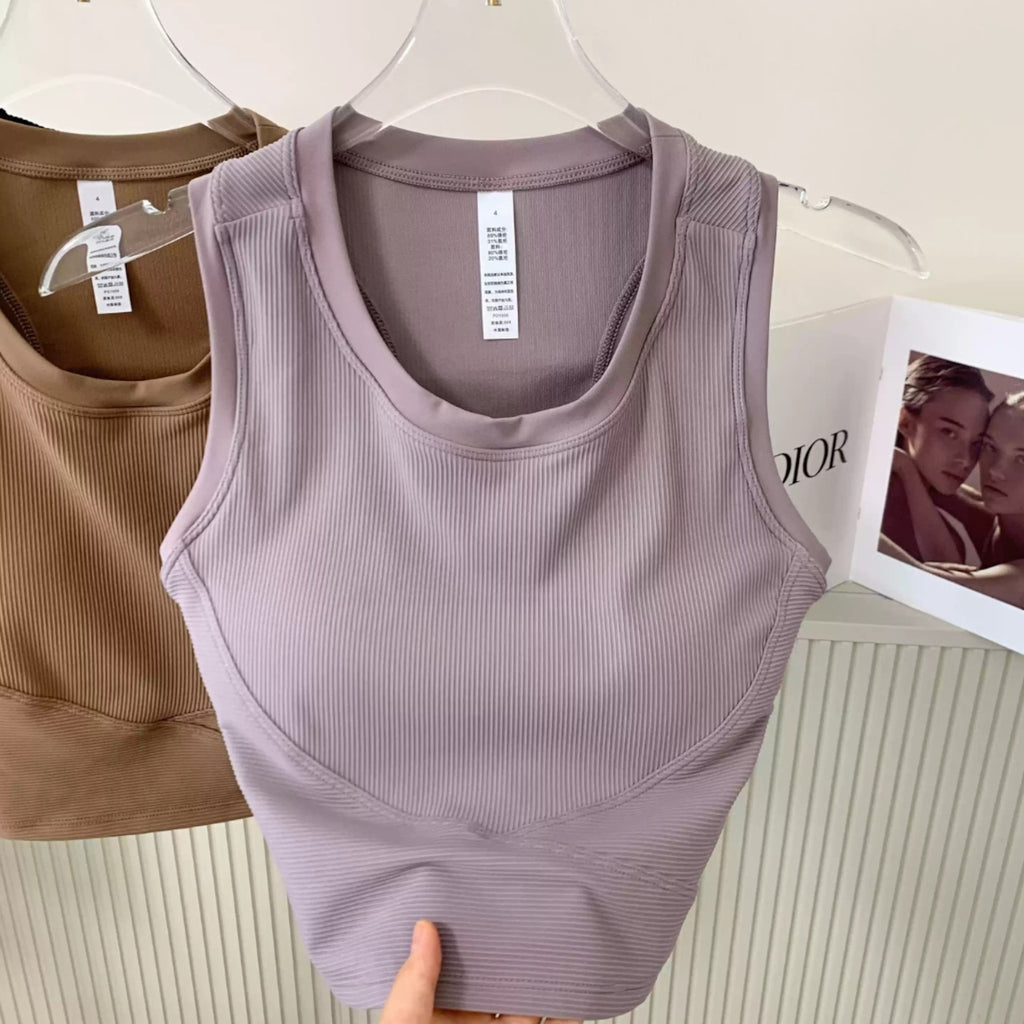 Mana Muse Contour Ribbed Active Tank 2525