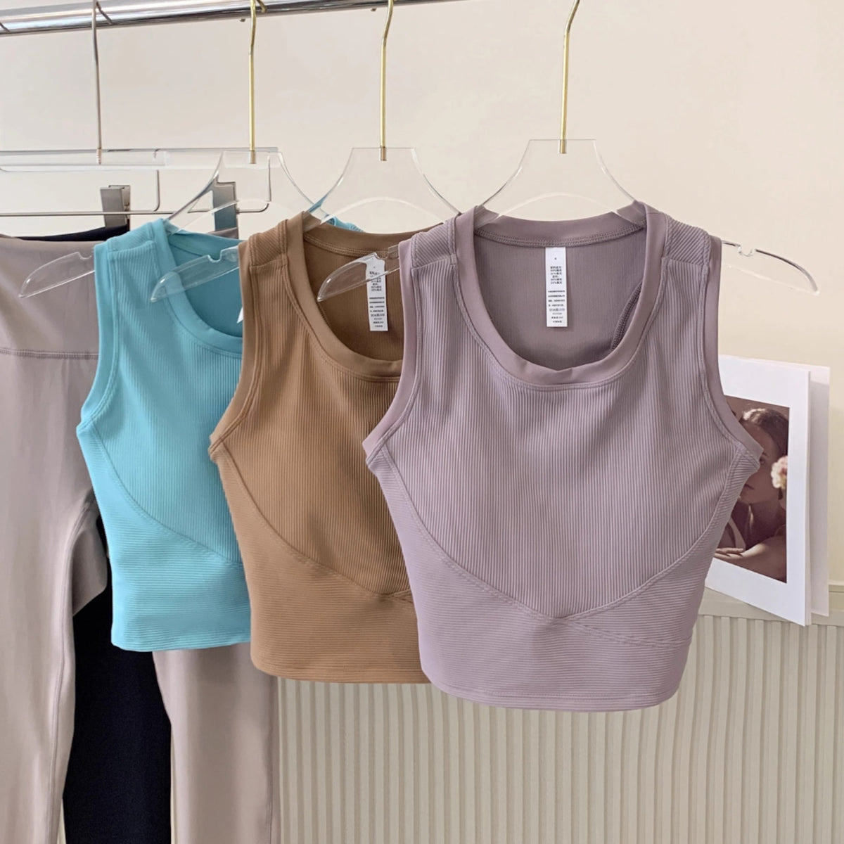 Mana Muse Contour Ribbed Active Tank 2525