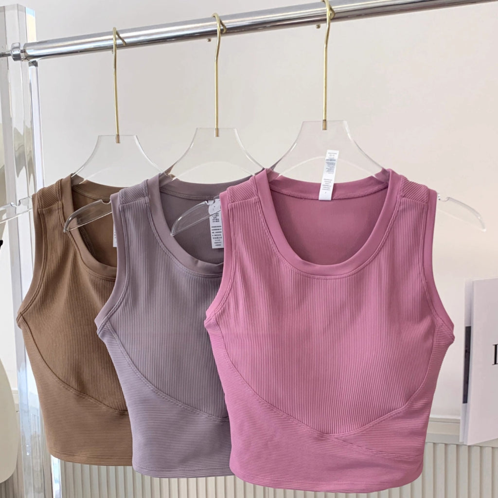 Mana Muse Contour Ribbed Active Tank 2525
