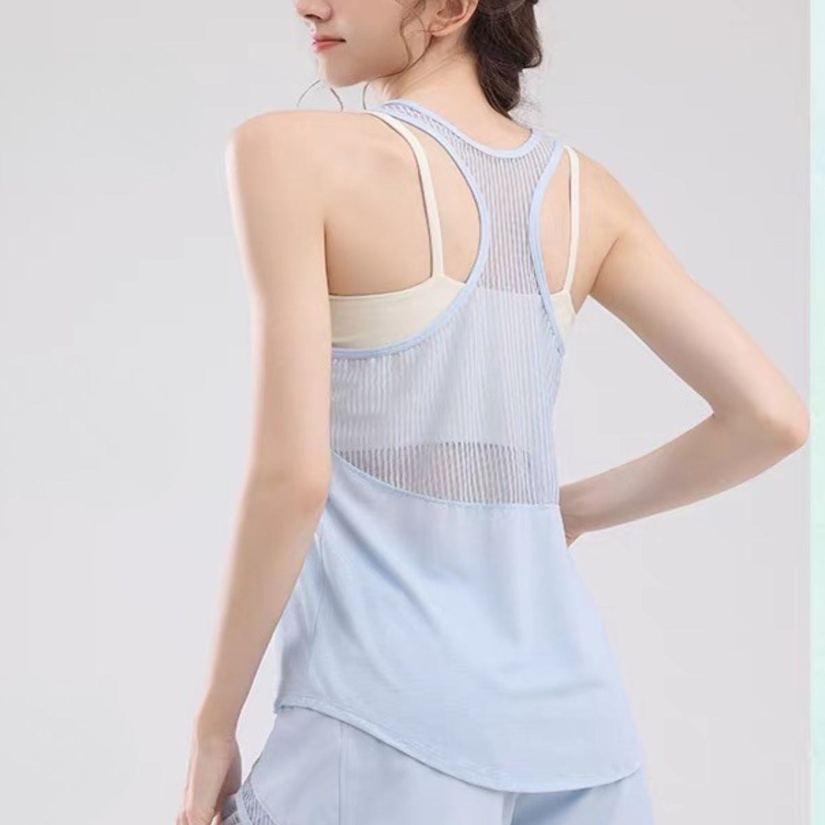 Mana Basic BreezeMesh Flare Tank 2556