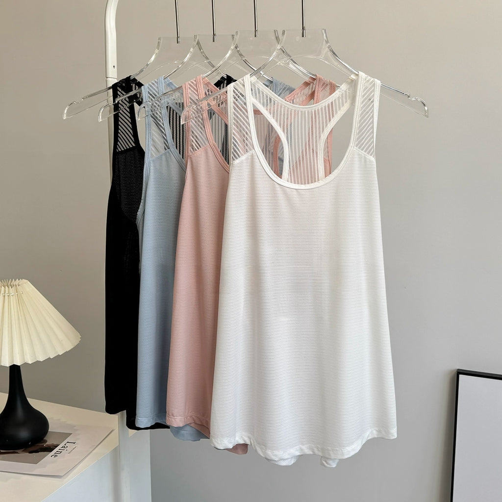 Mana Basic BreezeMesh Flare Tank 2556