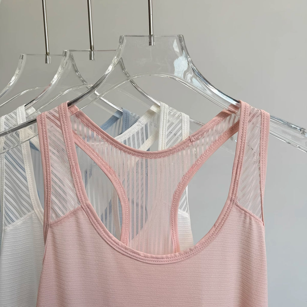 Mana Basic BreezeMesh Flare Tank 2556