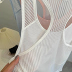 Mana Basic BreezeMesh Flare Tank 2556
