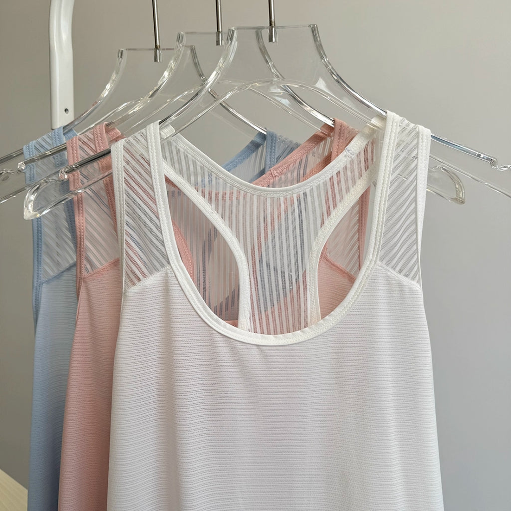 Mana Basic BreezeMesh Flare Tank 2556