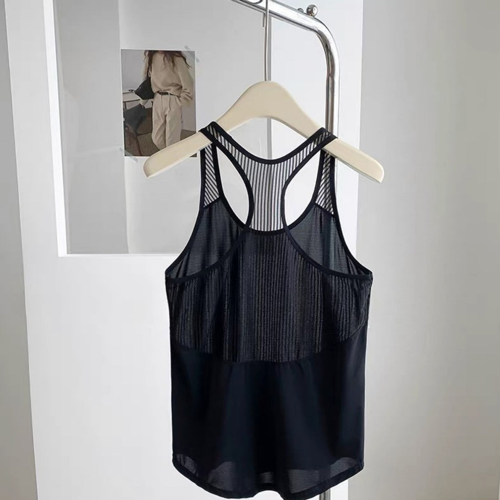 Mana Basic BreezeMesh Flare Tank 2556