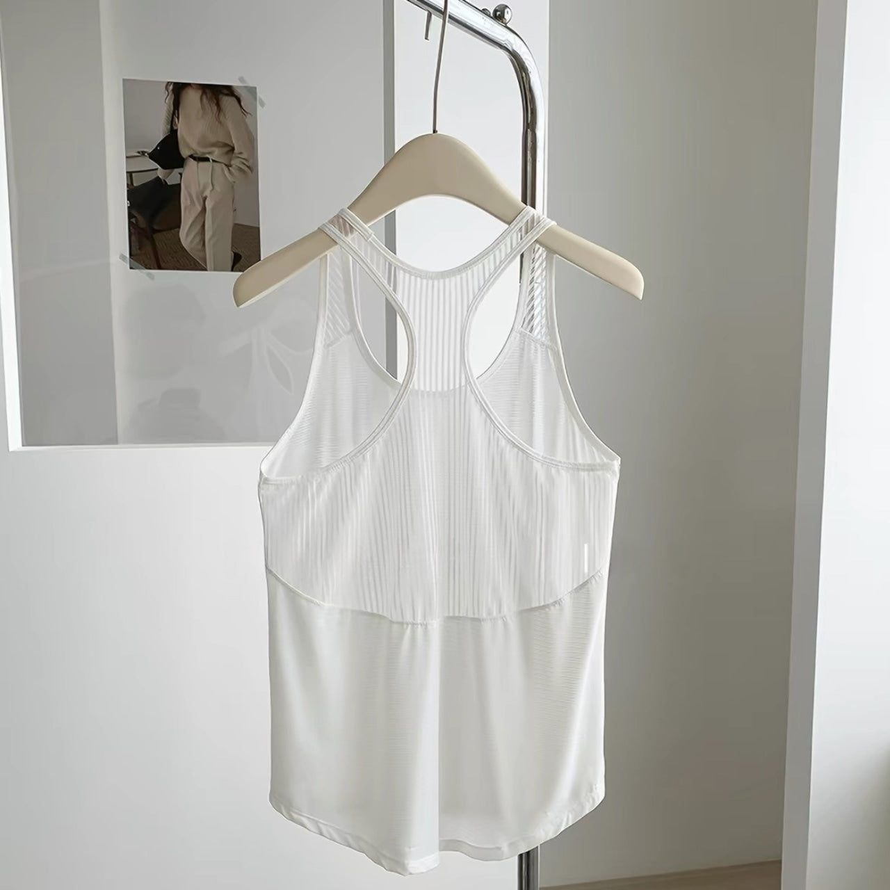 Mana Basic BreezeMesh Flare Tank 2556