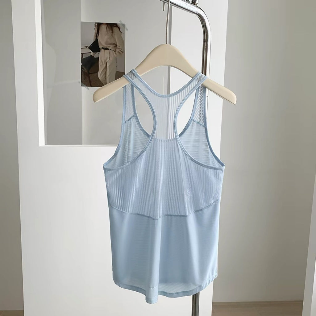 Mana Basic BreezeMesh Flare Tank 2556