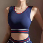 Mana Muse Forest Stripe Crop Tank 2593