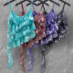 Mana Muse Ruffle Cami & Skirt Leggings Set 2694