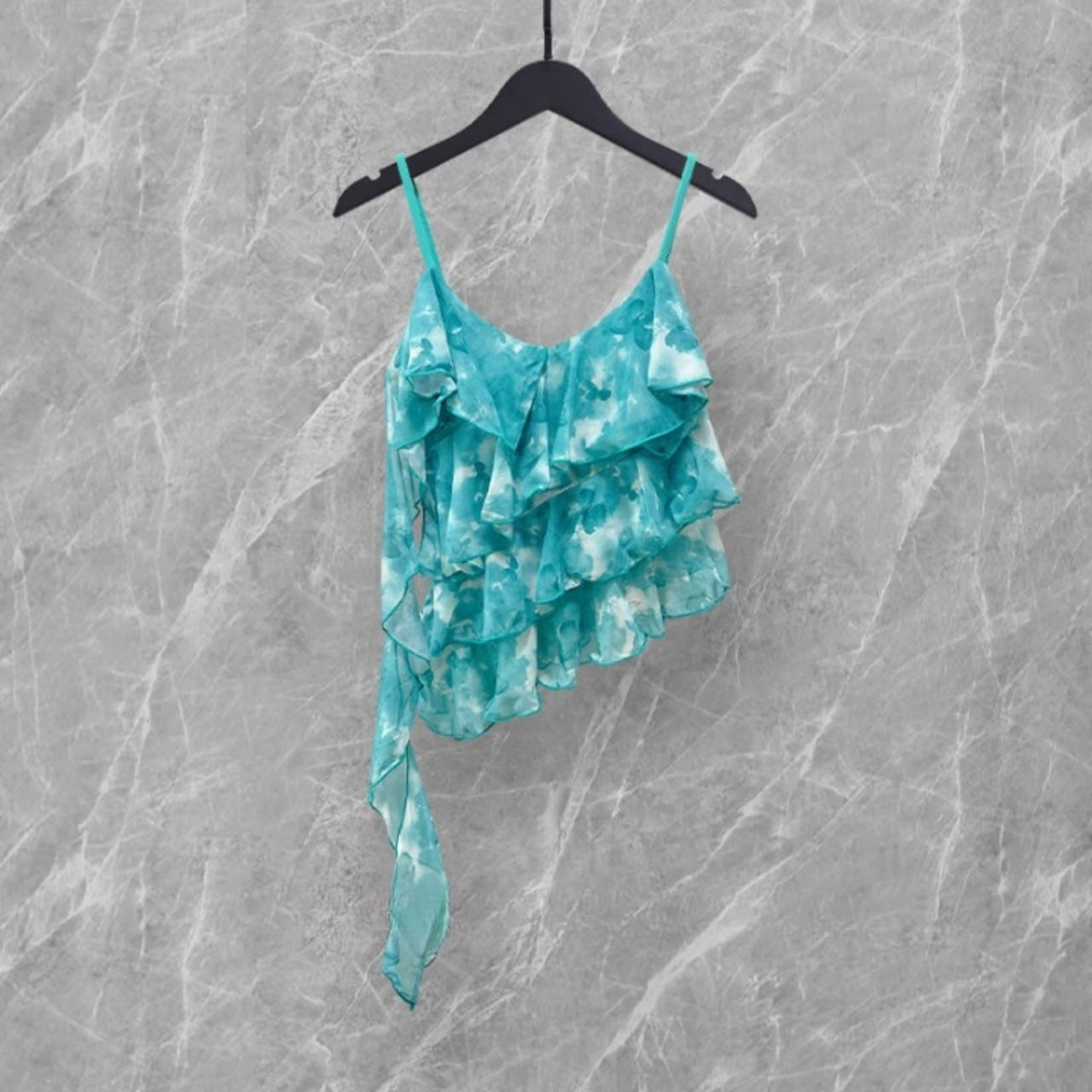 Mana Muse Ruffle Cami & Skirt Leggings Set 2694