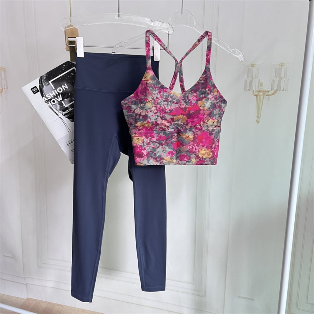 Mana Muse Color Bloom Fit Yoga Set 2721