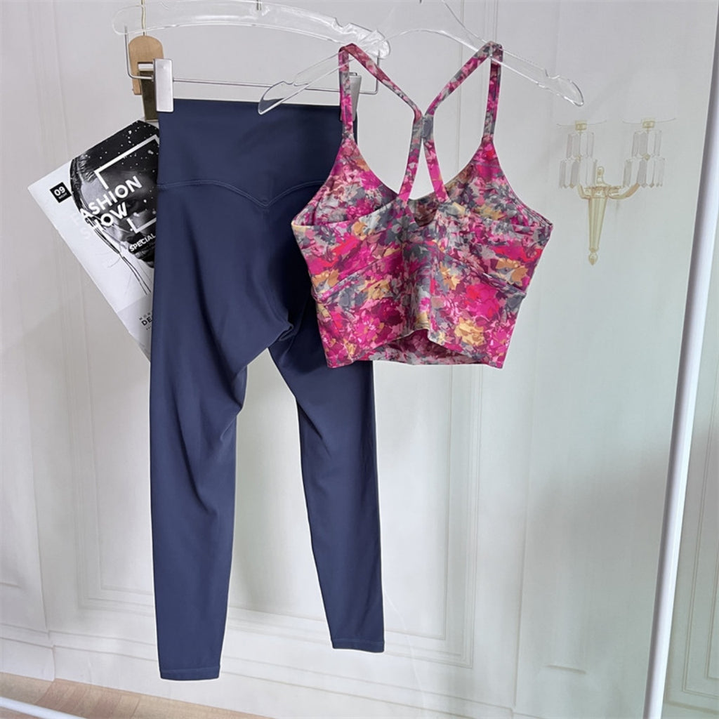Mana Muse Color Bloom Fit Yoga Set 2721