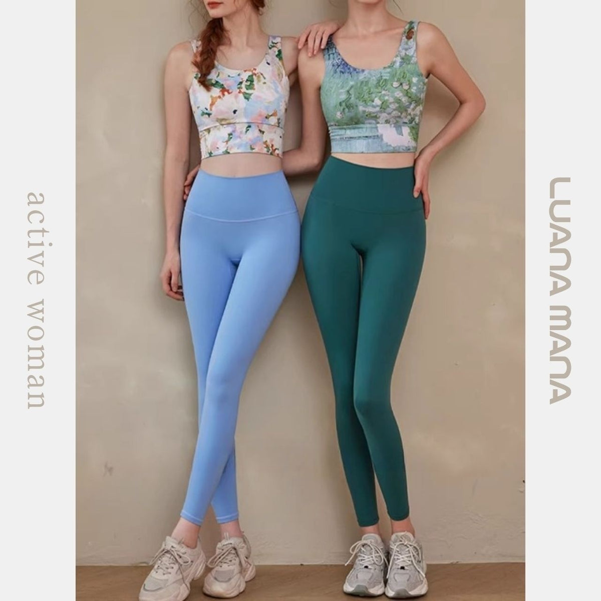 Mana Muse BloomFit Floral Sports Bra 2737