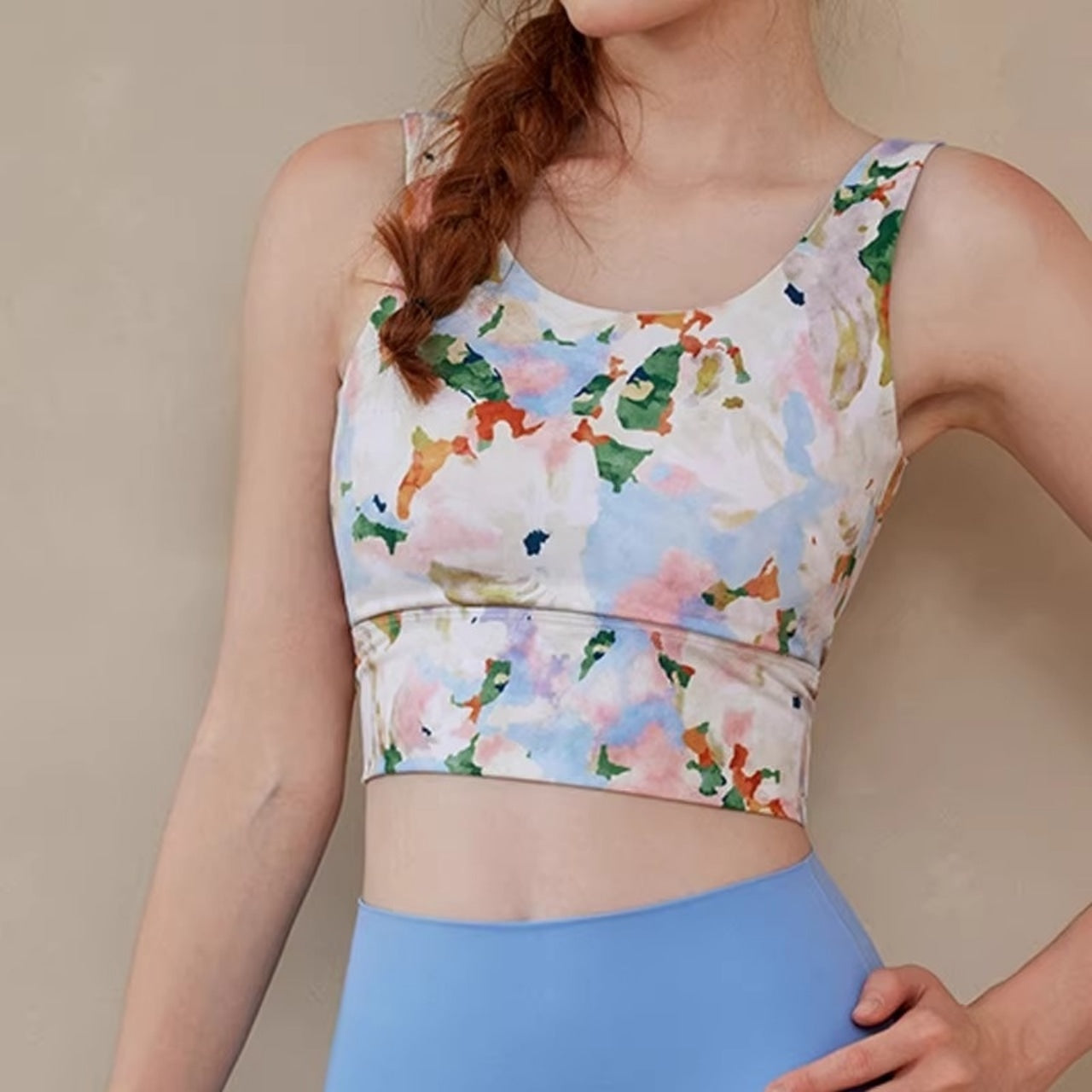 Mana Muse BloomFit Floral Sports Bra 2737