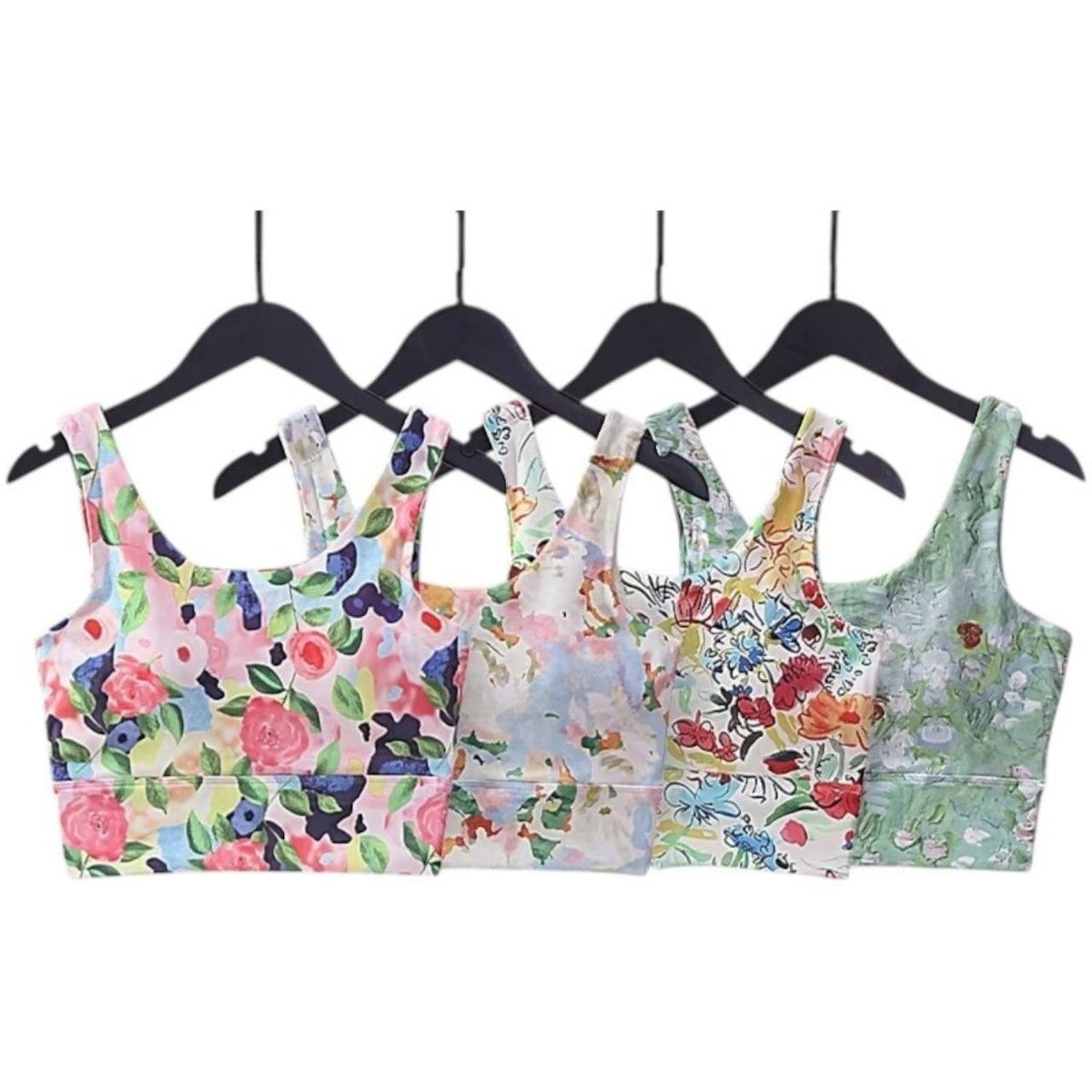 Mana Muse BloomFit Floral Sports Bra 2737