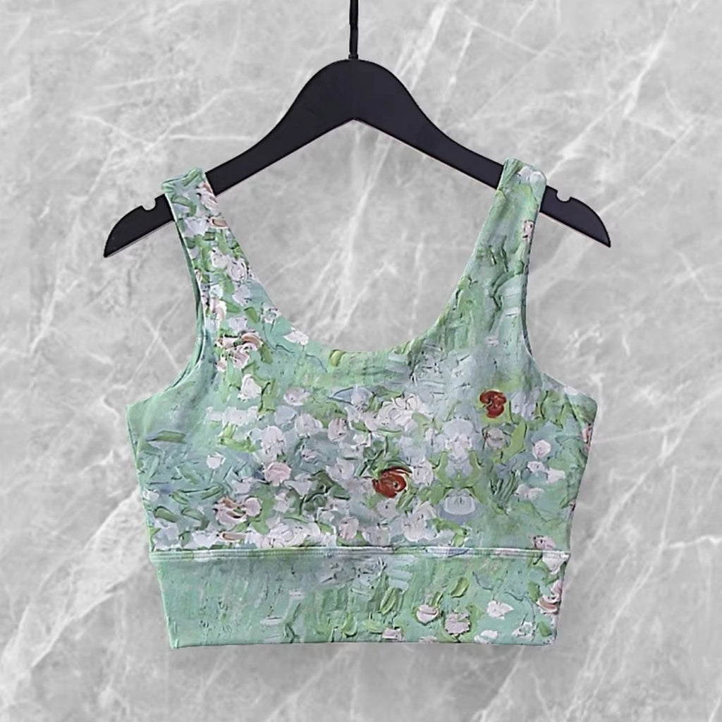 Mana Muse BloomFit Floral Sports Bra 2737