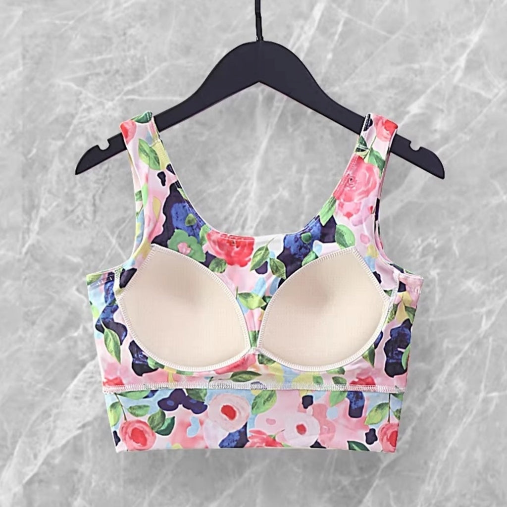 Mana Muse BloomFit Floral Sports Bra 2737