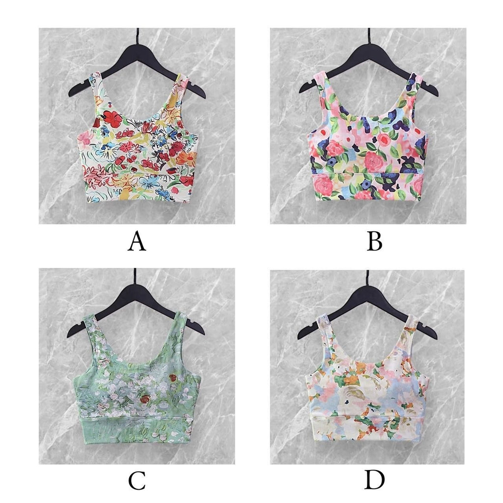 Mana Muse BloomFit Floral Sports Bra 2737