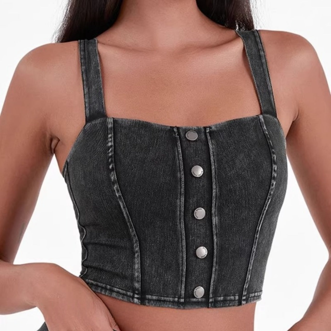 Mana Muse SculptDenim Active Bustier 2738