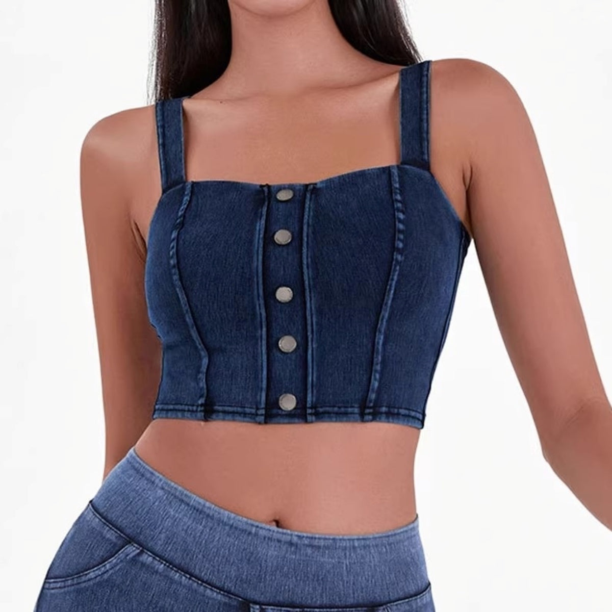 Mana Muse SculptDenim Active Bustier 2738