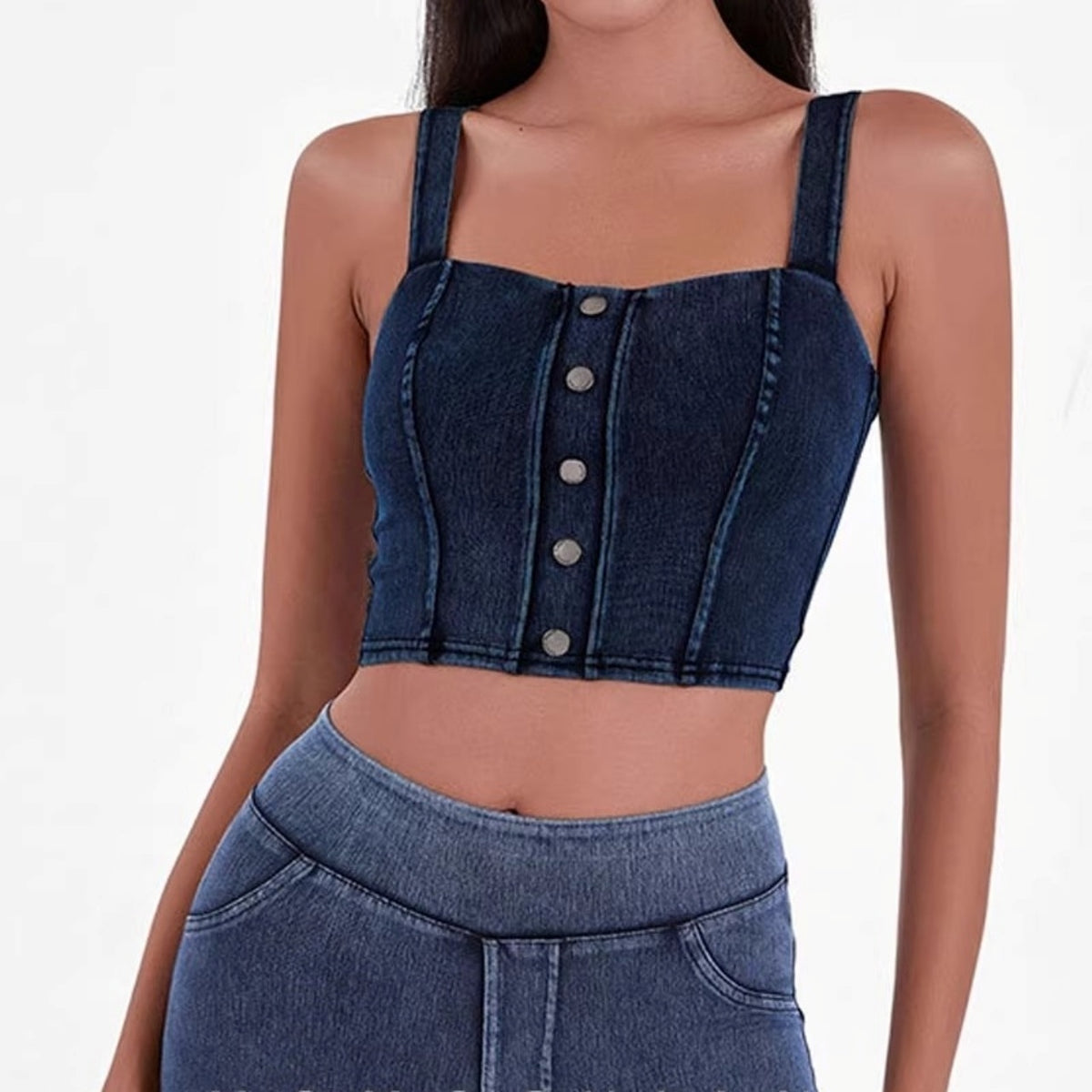 Mana Muse SculptDenim Active Bustier 2738