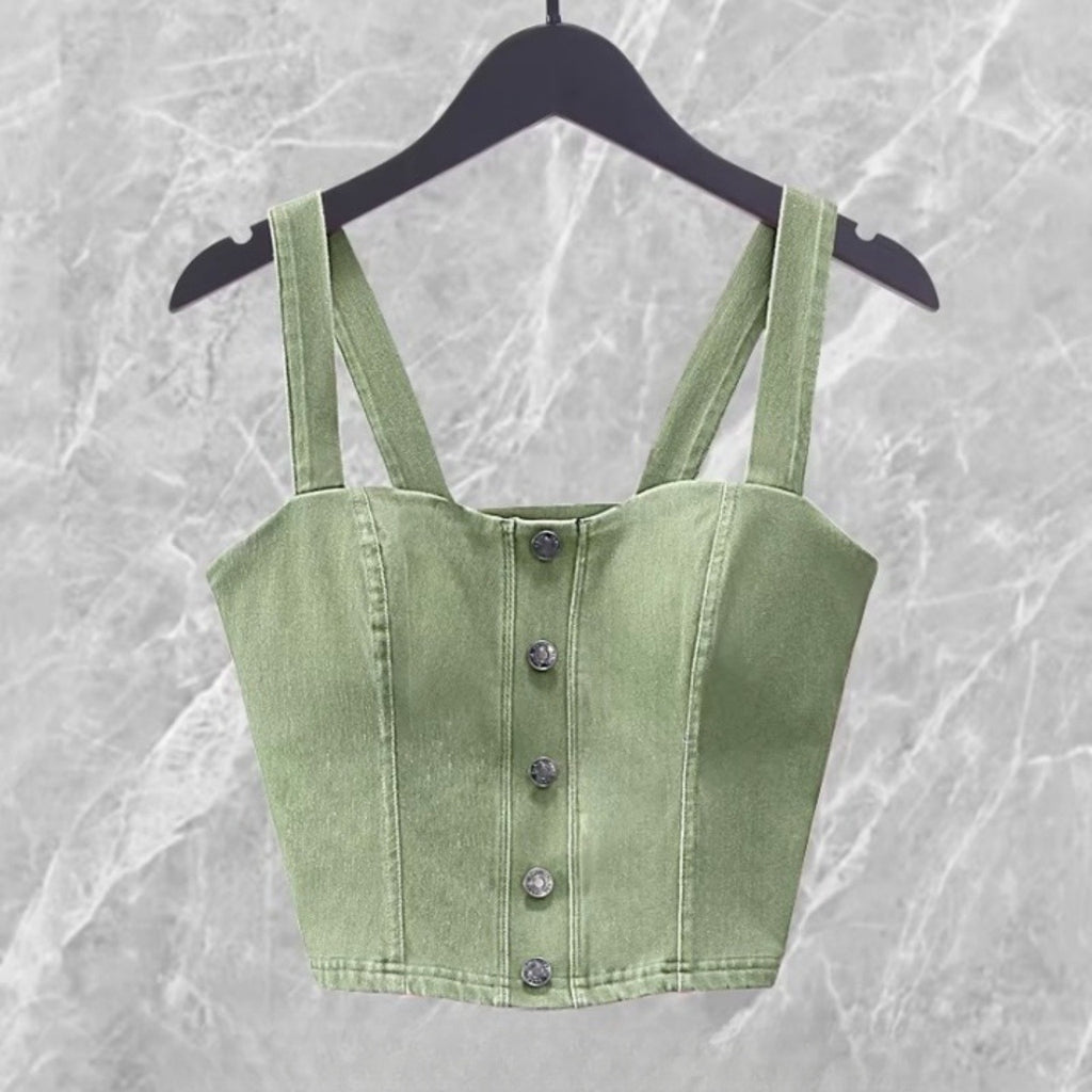 Mana Muse SculptDenim Active Bustier 2738