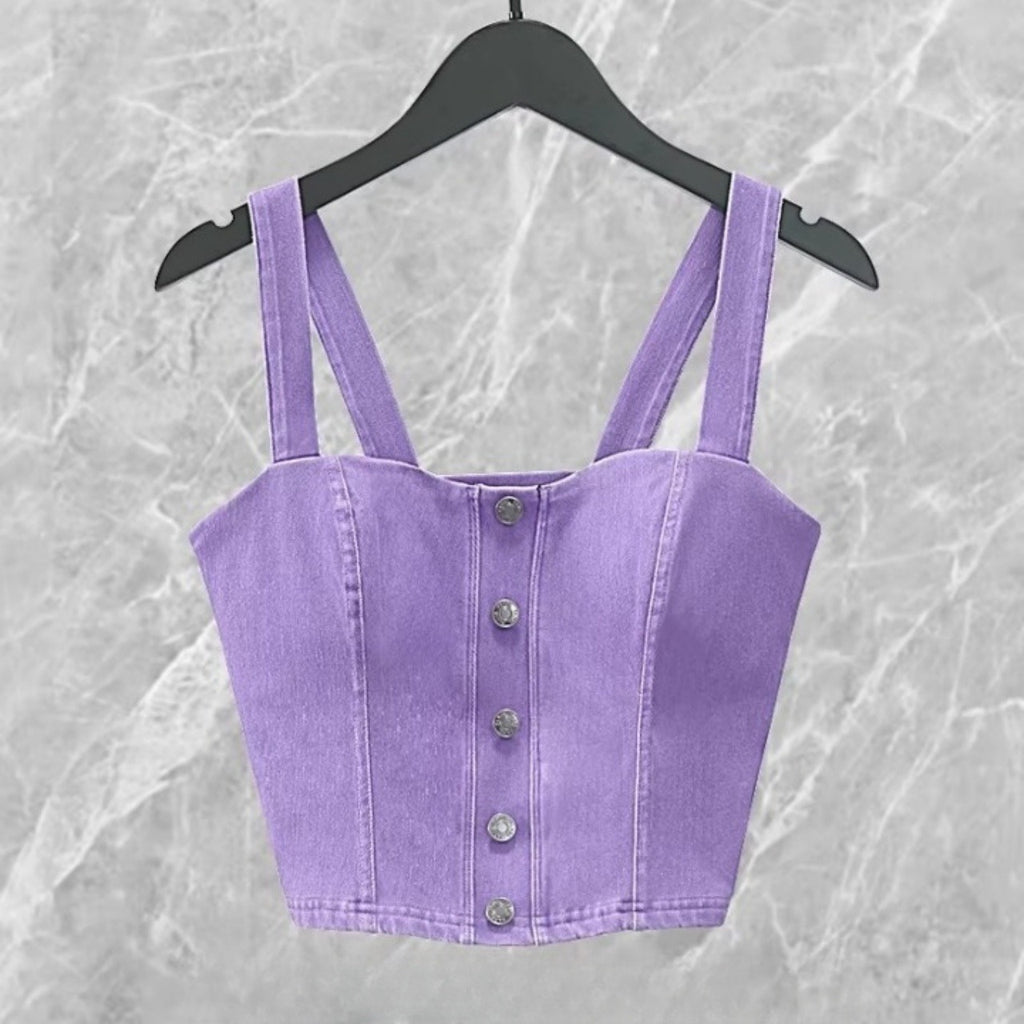 Mana Muse SculptDenim Active Bustier 2738