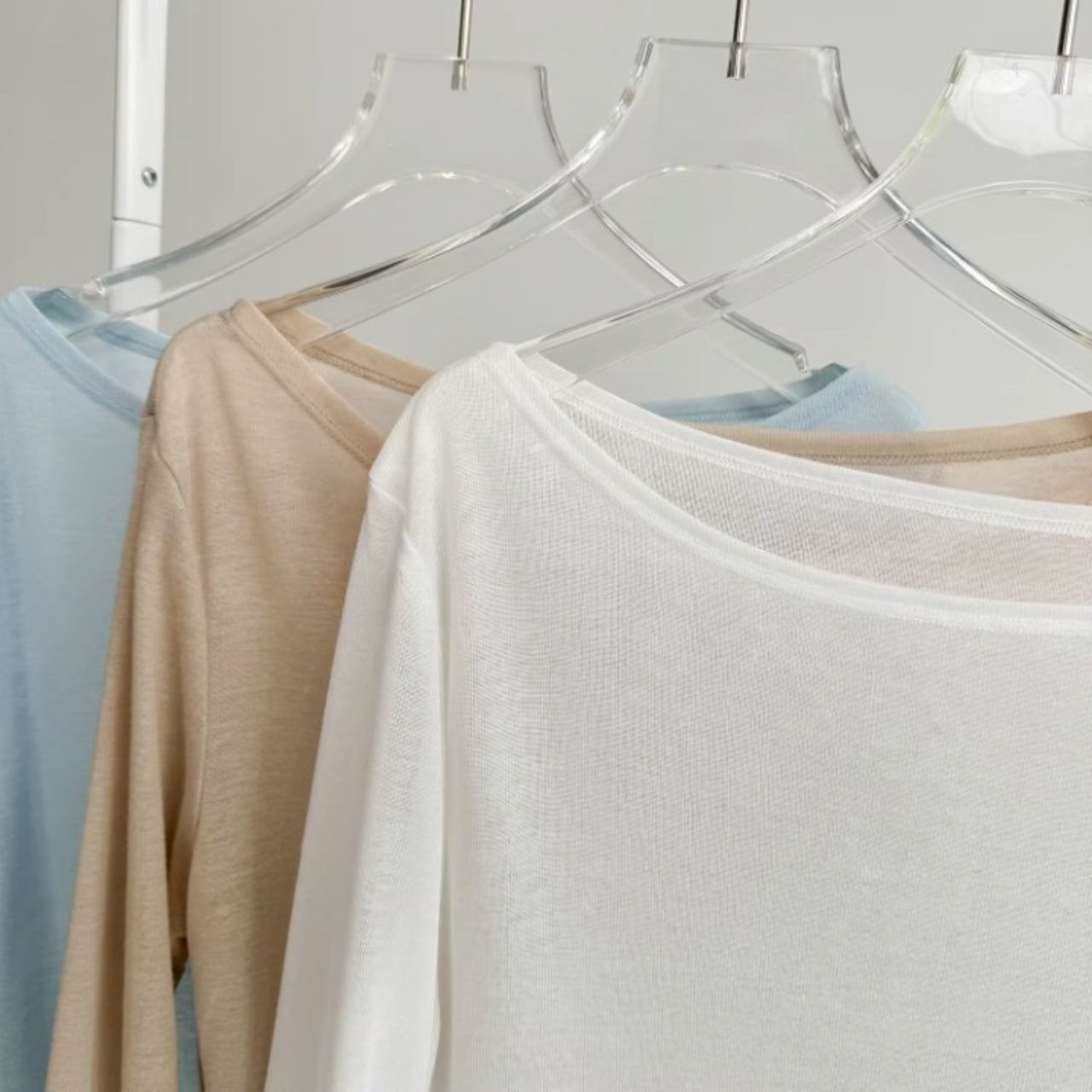 Mana Basic Airy Ruched Long Sleeve Top 2750