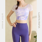 Mana Muse Cross Back Bra & Drape Layer Top Set 2767