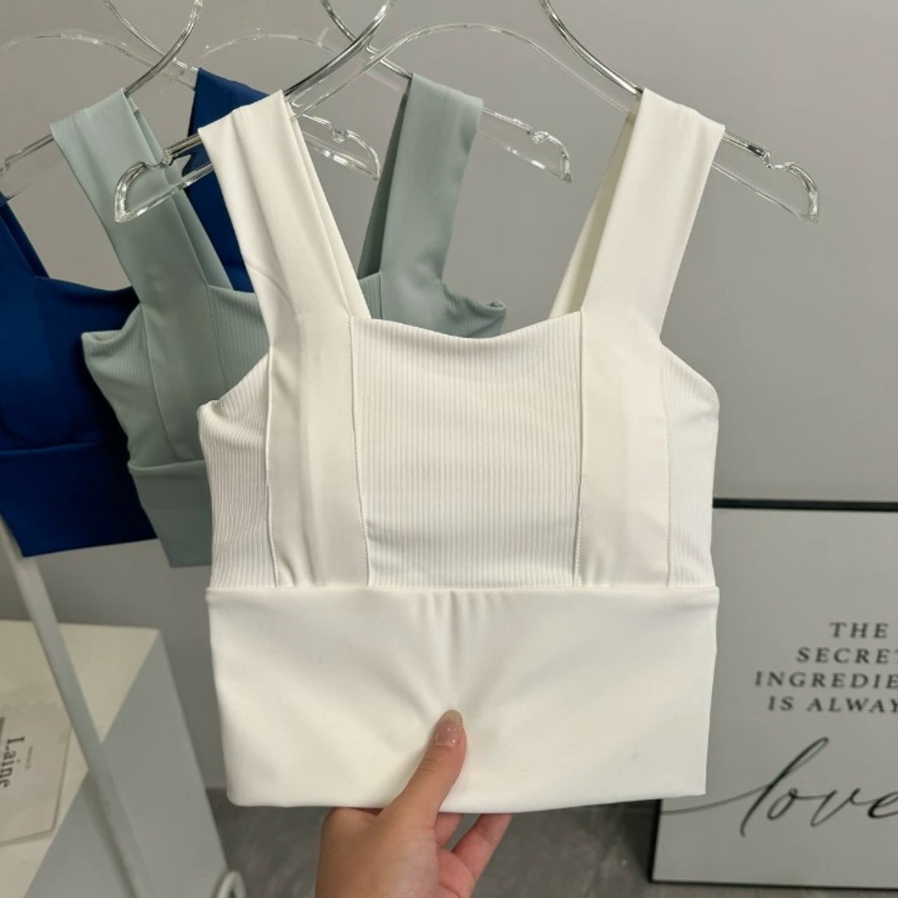 Mana Basic Essential Square Bra Top 2801