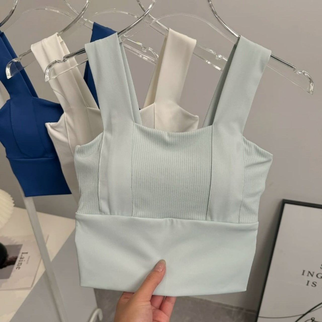 Mana Basic Essential Square Bra Top 2801