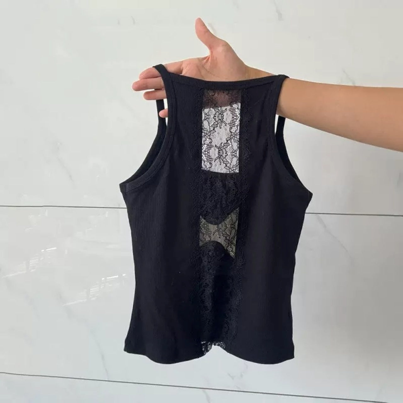 Mana Muse Lace Back Tank 2827