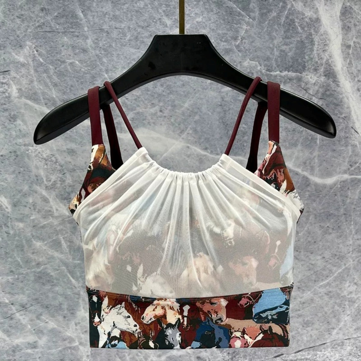 Mana Muse Bloom Veil Bra Top 2828