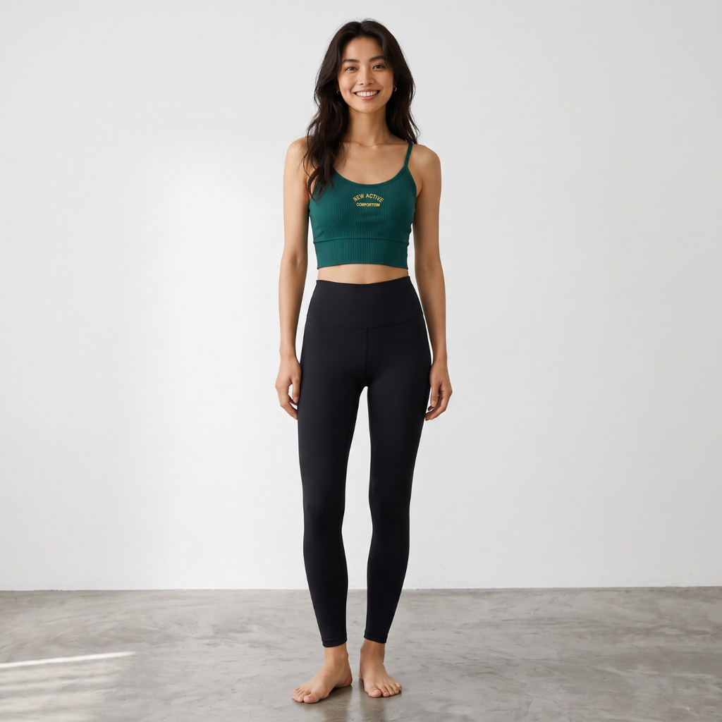 Mana Basic simple dull leggings 1661