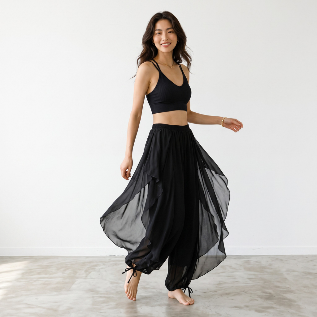 Mana Muse shimmering dance pants 1435