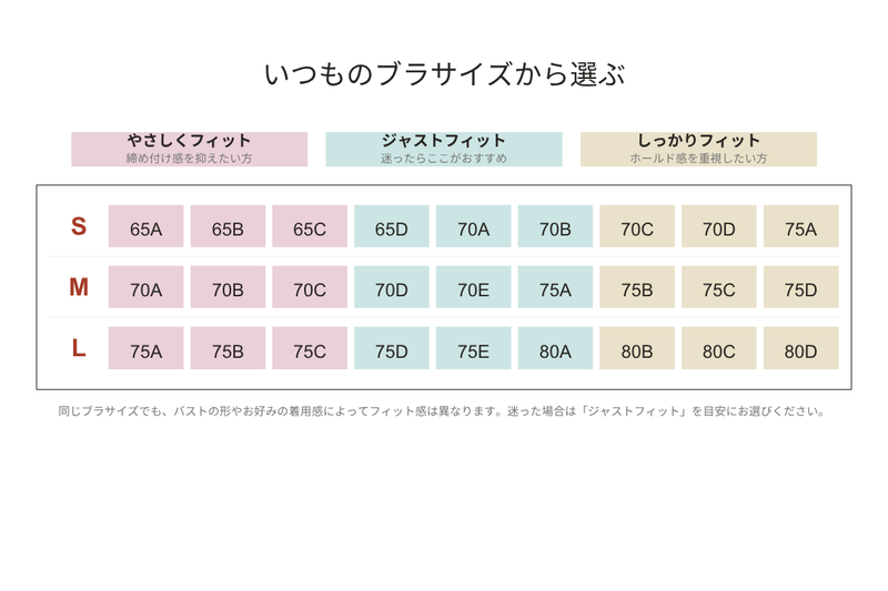 サイズ表
