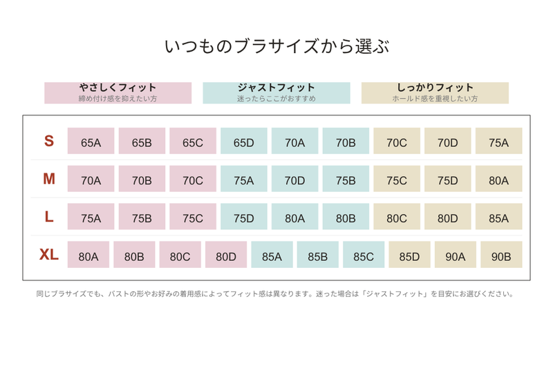 サイズ表