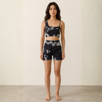 Mana Muse Sports tie-dye one-shoulder bra top 1680
