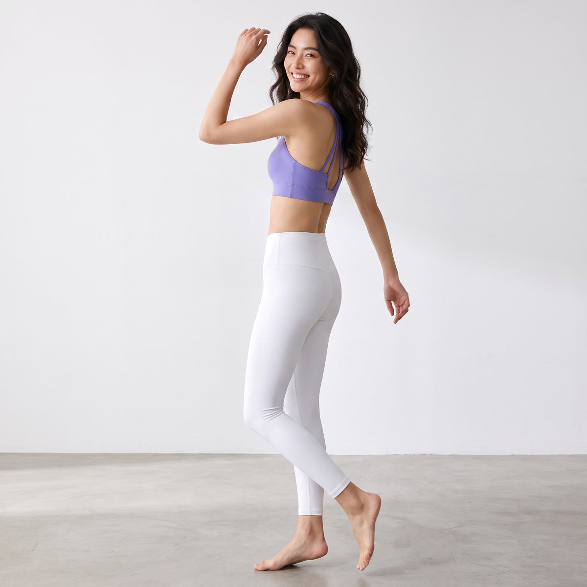 Mana Basic double cross simple bra top 2170