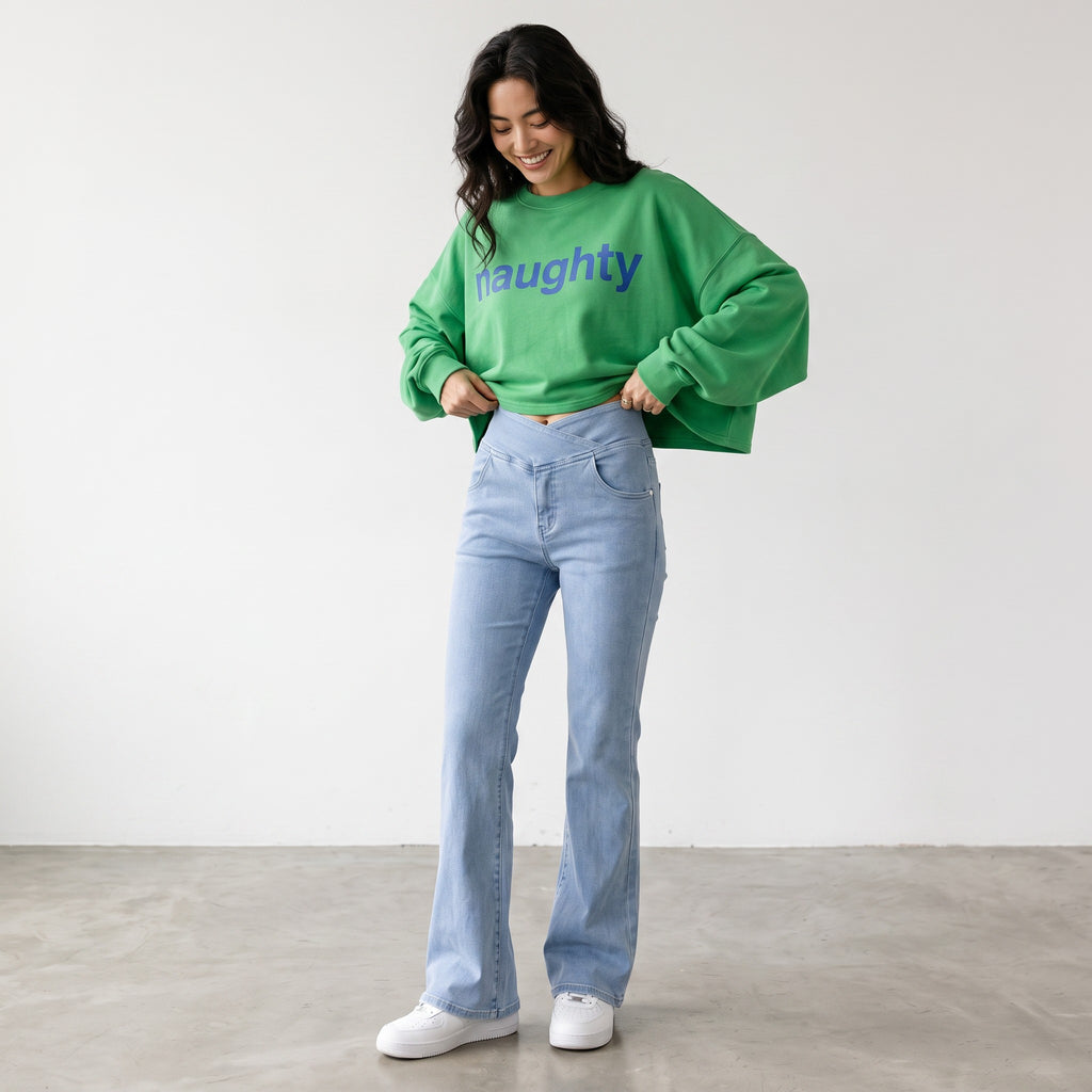 Mana Basic Relaxed long color T-shirt 4colors 1786
