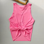 Mana Basic simple open back tops 1935