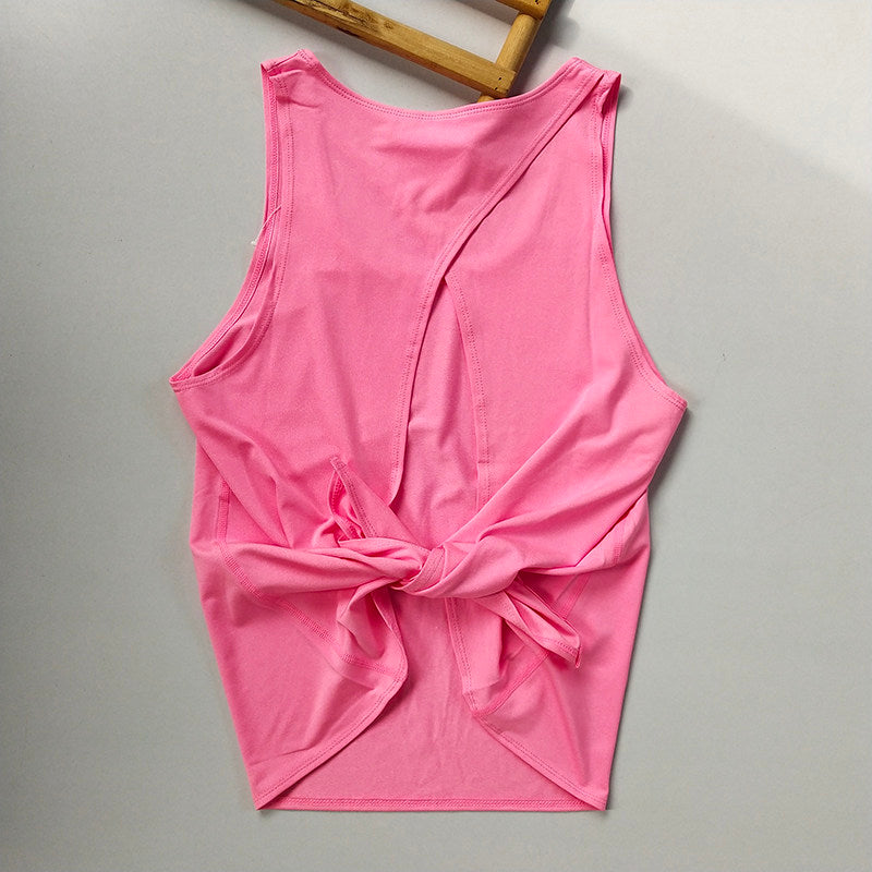 Mana Basic simple open back tops 1935