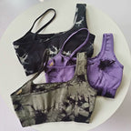 Mana Muse Sports tie-dye one-shoulder bra top 1680