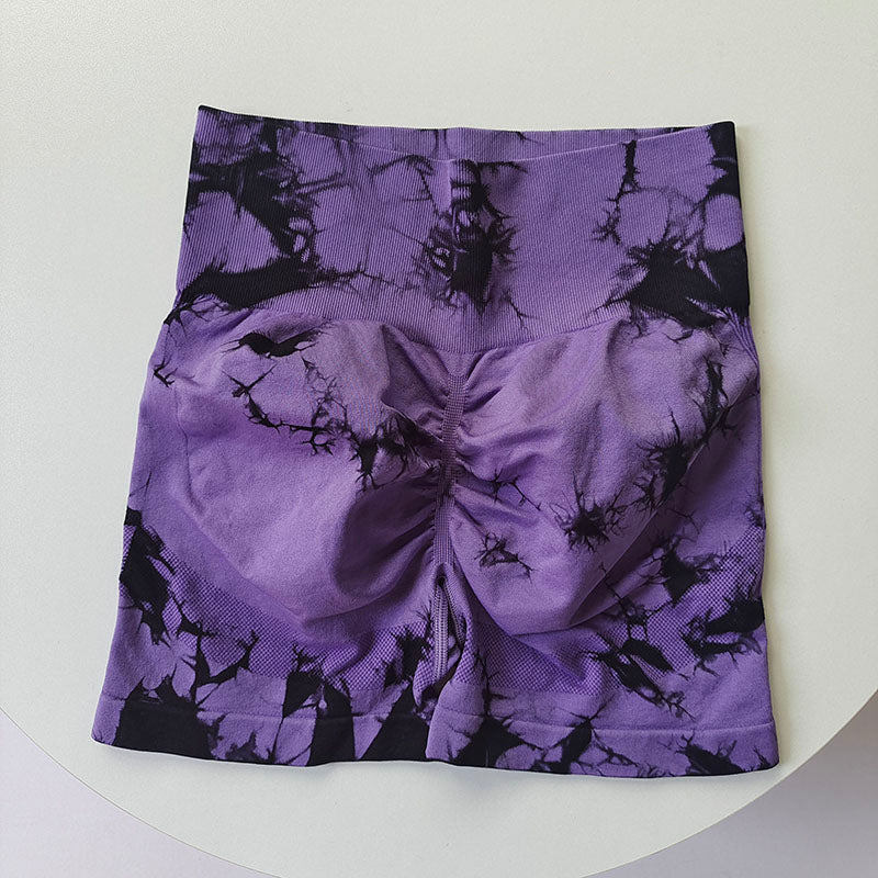 Mana Muse Sports tie-dye one-shoulder bra top 1680