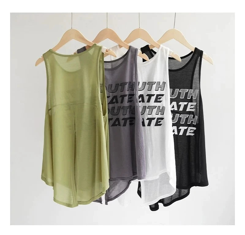 Mana Basic Korean style loose style tank top 2277